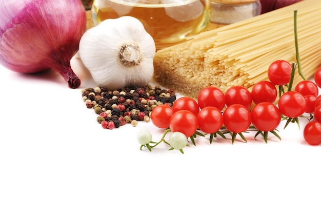 Čerstvé ingrediencie na stole